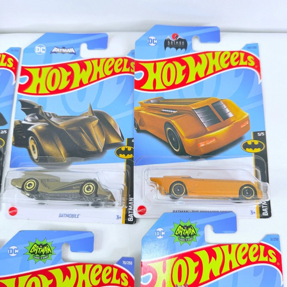 Hot Wheels Batman Batmobile Diecast Lot of 8 Animated Series TV Series Forever
